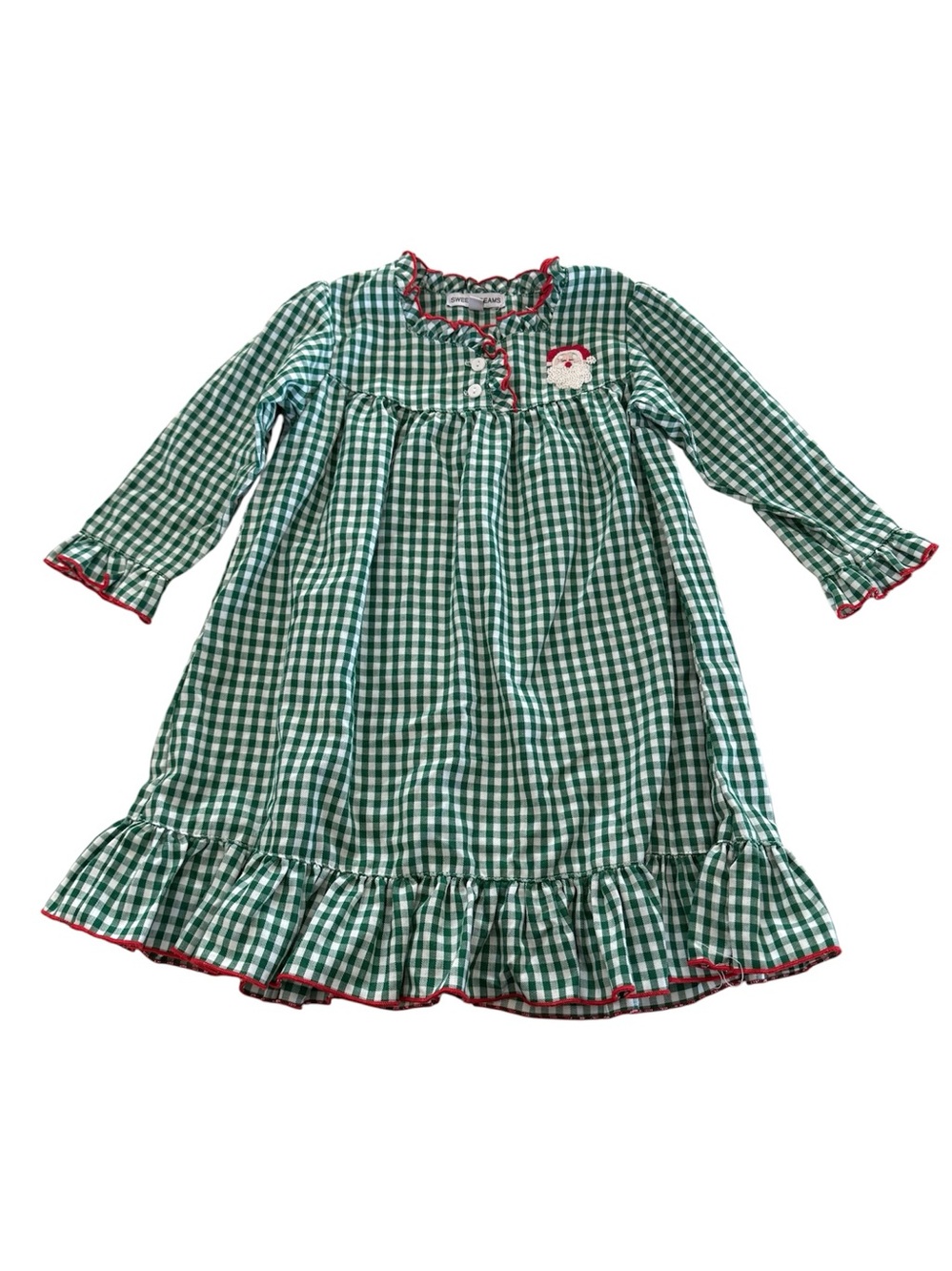 Green Gingham Santa Gown
SWEET DREAMS - Picture 2 of 7